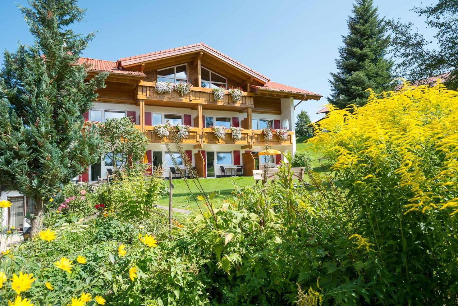 Hotel Gaestehaus Hoernerblick Ofterschwang Esterno foto