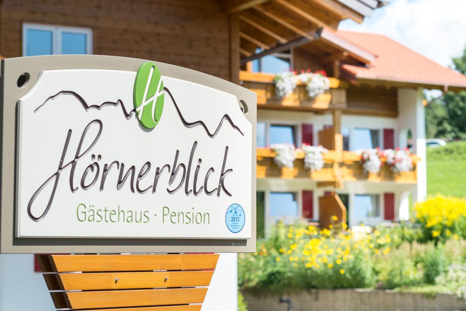 Hotel Gaestehaus Hoernerblick Ofterschwang Esterno foto